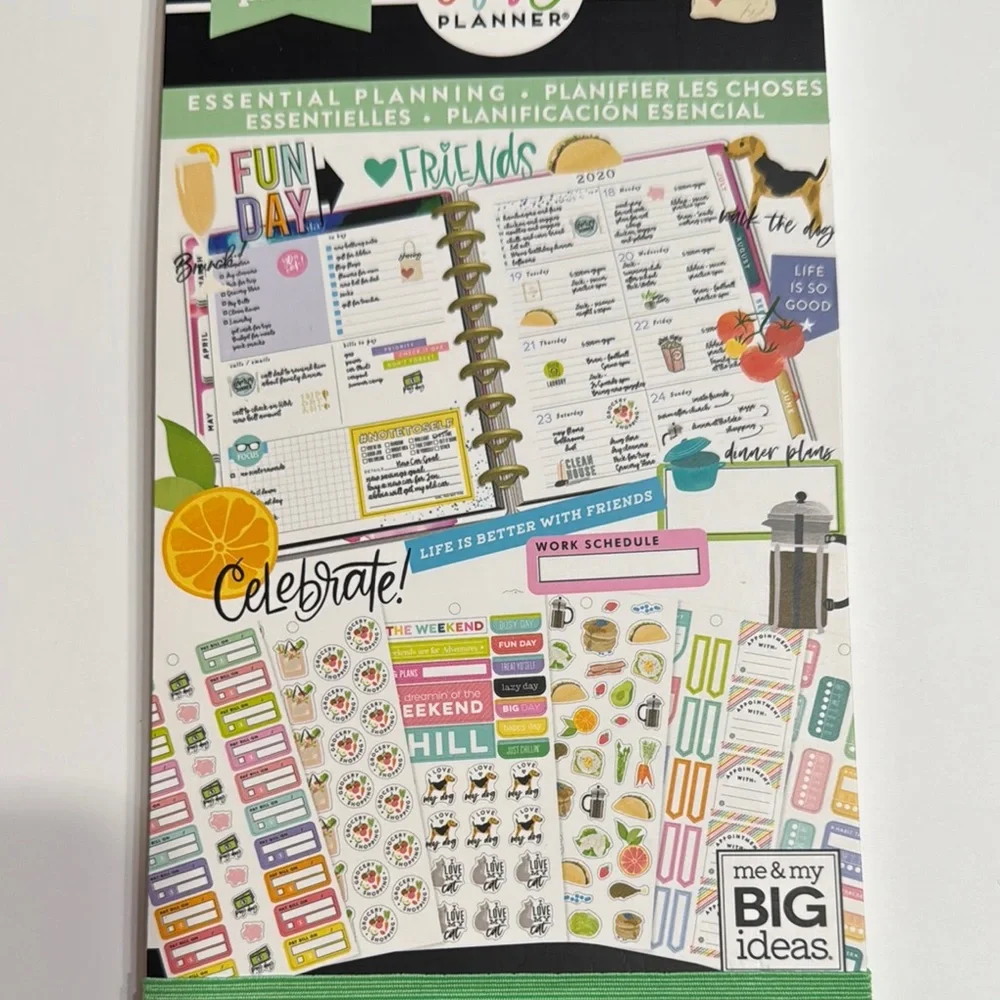The Happy Planner Essential Planning Stickers